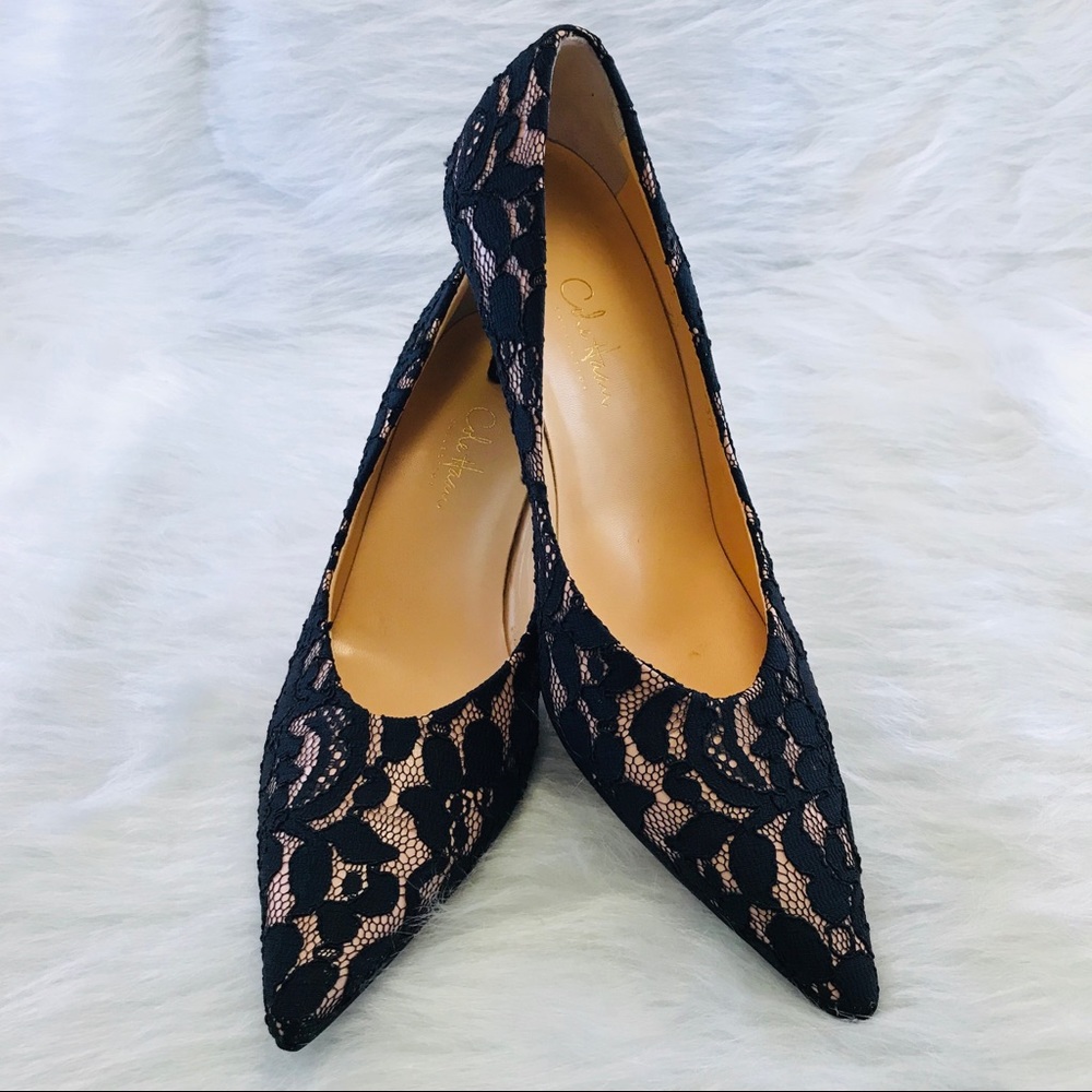 COLE HAAN Collection Bethany Lace Pump Black